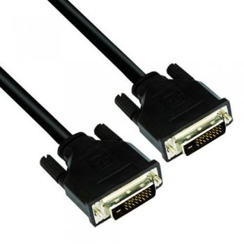 Кабель VCOM DVI-DVI Dual Link (25M-25M), 1.8m, 2 фильтра, позолоченные контакты <VDV6300-1.8M>