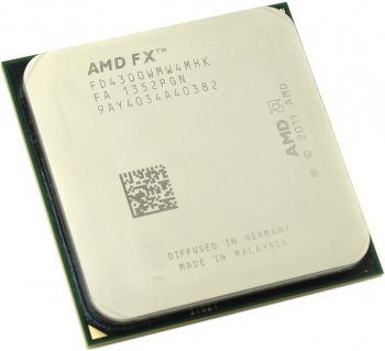 Процессор AMD FX-4300 (FD4300W) 3.8 ГГц / 4core / 4+4Мб / 95 Вт / 5200 МГц Socket AM3+