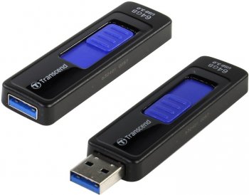 Накопитель USB Transcend <TS64GJF760> JetFlash 760 USB3.0 Flash Drive 64Gb (RTL)