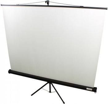 Экран для проектора на штативе [LEV-100101] Lumien Eco View 150x150 см Matte White с возможностью настенного крепления