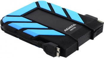 Внешний жесткий диск A-Data <AHD710-1TU3-CBL> DashDrive Durable Blue USB3.0 Portable 2.5" HDD 1Tb EXT (RTL)