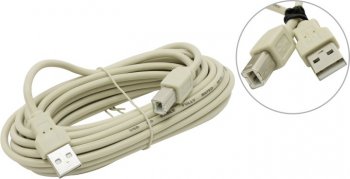 Кабель 5bites <UC5010-050C> USB2.0 A-->B 5м