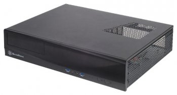 Корпус Silverstone HTPC Milo ML03B, mATX, черный, USB3.0, без БП