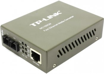 Медиаконвертер TP-Link <MC100CM> 100Base-TX to 100Base-FX Media Converter (1 UTP, 1 fiber SC type)
