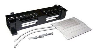 Патч-панель Lanmaster TWT-PP12UTP-H 10" 1U 12xRJ45 кат.5e UTP