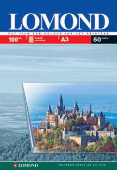 Пленка Lomond A3 100 мкм 50 листов для цветных струйных принтеров (0708315)