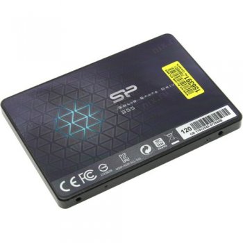 Твердотельный накопитель (SSD) 120 Gb SATA 6Gb/s Silicon Power Slim S55 <SP120GBSS3S55S25> 2.5"
