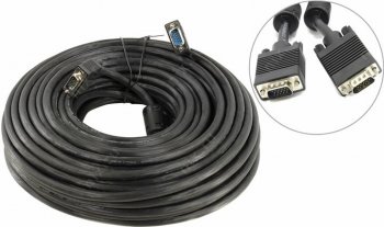 Кабель 5bites монитор - SVGA card (15M -15M) 30м 2 фильтра <APC-133-300>