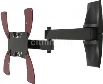 Кронштейн Holder LCDS-5046 черный 22"-40" макс.30кг настенный поворот и наклон
