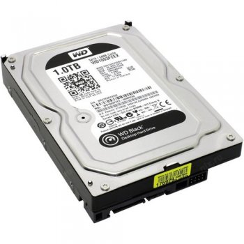 Жесткий диск 1 Тб SATA 6Гб/s Western Digital Black <WD1003FZEX> 3.5" 7200rpm 64Mb