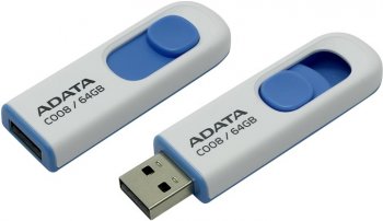 Накопитель USB A-Data USB2.0 Flash Drive 64Gb <AC008-64G-RWE>