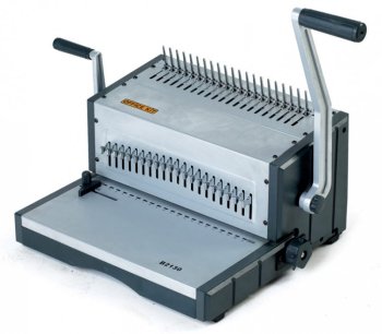 Брошюровщик Office Kit B2130 A4/перф.30л.сшив./макс.500л./пластик.пруж. (4.5-51мм)