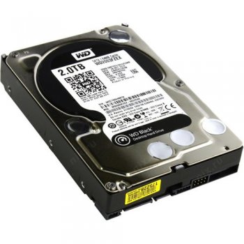 Жесткий диск 2 Тб SATA 6Гб/s Western Digital Black <WD2003FZEX> 3.5" 7200rpm 64Mb