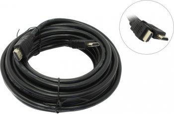 Кабель HDMI Gembird/Cablexpert, 7.5м, 19M/19M, черный, позол.разъемы, экран, пакет CC-HDMI4-7.5M
