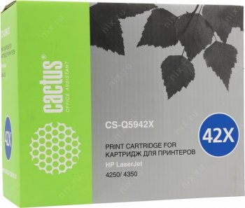 Картридж Cactus CS-Q5942X для HP LJ 4250/4350