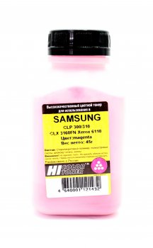 Тонер Hi-Color для SAMSUNG CLP 300/CLX 3160FN Magenta (45 g)