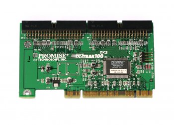 *Контроллер RAID Promise FastTrak100 TX2 (OEM) PCI 66MHz, UltraATA100, RAID 0/1/0+1/1+, до 4 уст-в (б/у)