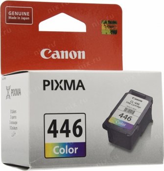 Картридж Canon CL-446 для PIXMA MG2440/2540. Цветной. 180 страниц.