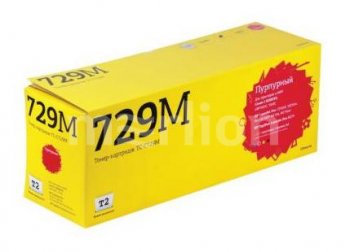 Картридж T2 TC-C729M для Canon i-SENSYS LBP7010C/HP LJ Pro CP1025 (1000 стр) Пурпурн, с чипом