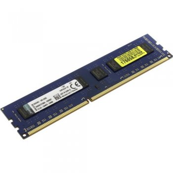 Оперативная память Kingston ValueRAM <KVR16LN11/8(WP)> DDR3 DIMM 8Gb <PC3-12800> CL11, Low Voltage