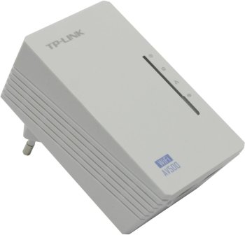 Адаптер Powerline (HomePlug) TP-LINK <TL-WPA4220> 300Mbps AV500 WiFi Extender (2UTP, 802.11b/g/n, 300Mbps, 500Mbps)