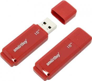 Накопитель USB SmartBuy Dock <SB16GBDK-R> USB2.0 Flash Drive 16Gb (RTL)