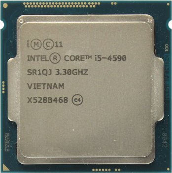 Процессор Intel Core i5-4590 3.3 ГГц/4core/SVGA HD Graphics 4600/1+6Мб/84 Вт/5 ГТ/с LGA1150