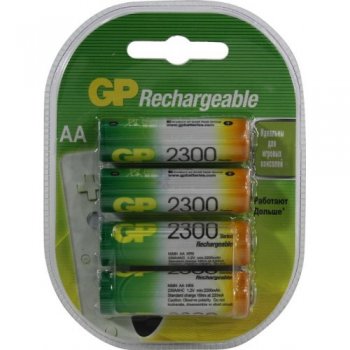 Аккумулятор GP 230AAHC-2CR4 2300mAh AA 4шт