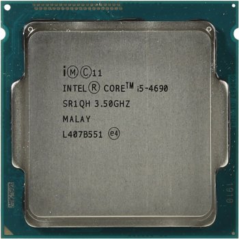 Процессор Intel Core i5-4690 3.5 ГГц/4core/SVGA HD Graphics 4600/1+6Мб/84 Вт/5 ГТ/с LGA1150