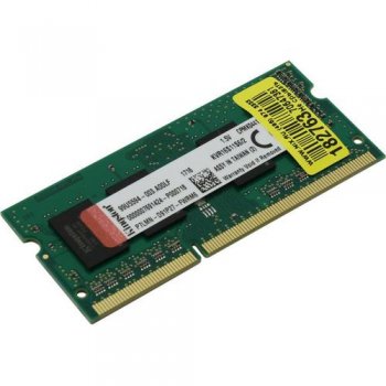 Оперативная память для ноутбуков Kingston ValueRAM <KVR16S11S6/2> DDR-III SODIMM 2Gb <PC3-12800> CL11 (for NoteBook)