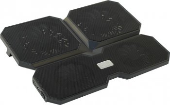 Подставка охлаждающая для ноутбука Deepcool MULTI CORE X6 15.6" 380x295x24mm 24dB 2xUSB 900g Fan-control Black