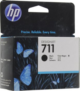Картридж HP CZ133A (№711) Black для DesignJet T120/520
