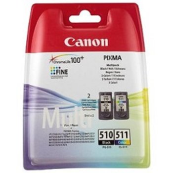 Картридж Canon PG-510/CL-511 2970B010 черный/цветной Pixma MP260