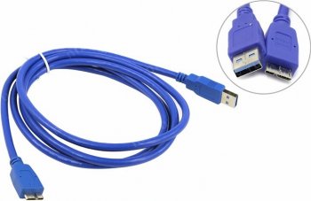 Кабель VCOM USB3.0 A-->USB 3.0 Micro-B (1.8м) <VUS7075-1.8м>