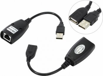 Кабель VCOM <CU824> USB по витой паре до 45м