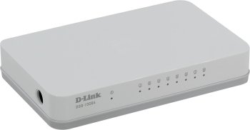 Коммутатор D-Link <DGS-1008A /C1B> 8-port Gigabit (8UTP 10/100/1000Mbps)