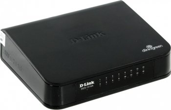 Коммутатор D-Link <DES-1016A-E1B> 16-port (16UTP 10/100Mbps)