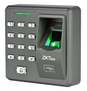 Контроллер доступа ZK X7 (код, карта, отпечаток пальца, Память (шаблонов/карт) 	200 / 2000)