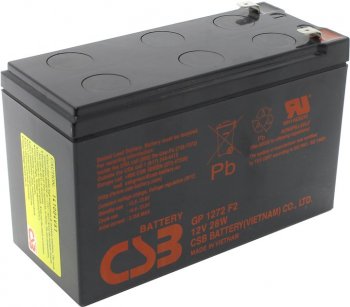 Аккумулятор для ИБП CSB GP 1272 F2 (12V, 7Ah)