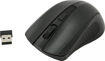 Мышь беспроводная SVEN Wireless Optical Mouse <RX-300 Wireless Black> (RTL) USB 3btn+Roll