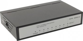 Коммутатор MultiCo <EW-P208> (7UTP 10/100Mbps +1UTP 10/100Mbps PoE)