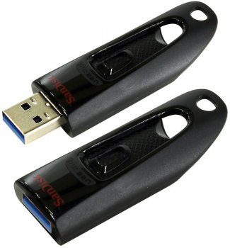 Накопитель USB SanDisk Ultra <SDCZ48-032G-U46> USB3.0 Flash Drive 32Gb (RTL)