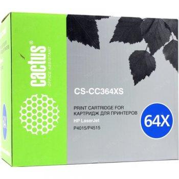 Картридж Cactus CS-CC364X(S) для HP LJ P4015/4515