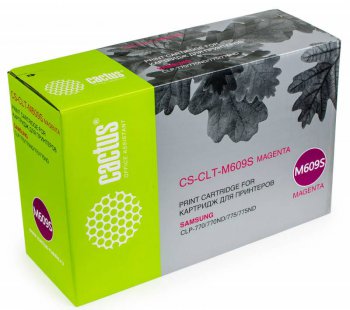 Картридж Cactus CS-CLT-M609S CLT-M609S пурпурный (7000стр.) для Samsung CLP 770/770ND/775/775ND