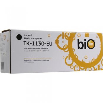 Картридж Bion BCR-TK-1130-EU для Kyocera FS-1030MFP/1130MF/1130MFP/1130DP(3000 стр.),Черный, с чипом
