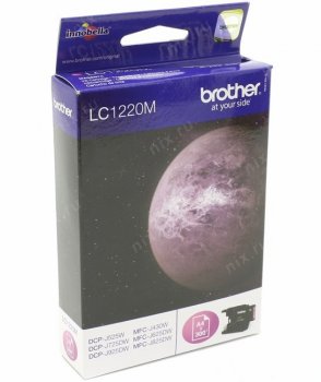 Картридж Brother LC1220M Magenta DCP-J525W/MFC-J430W/MFC-J825DW