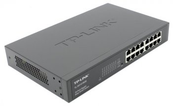 Коммутатор TP-LINK <TL-SG1016DE> (16UTP 10/100/1000 Mbps)