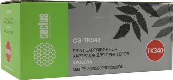 Картридж Cactus CS-TK340 Black для Kyocera Mita FS-2020