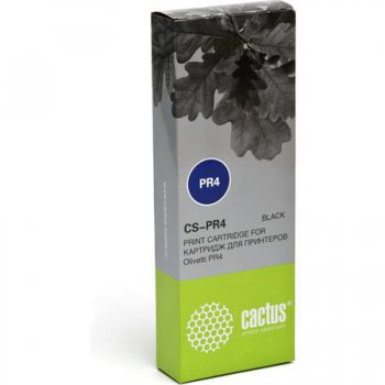 Картридж Cactus CS-PR4 черный для Olivetti PR4