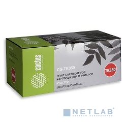 Картридж Cactus CS-TK350 черный для Kyocera Mita FS 3920/3920DN (15000стр.)